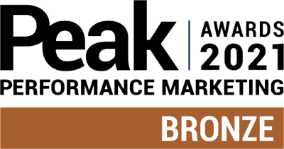 BRONZE Award - Peak Performance Marketing Awards